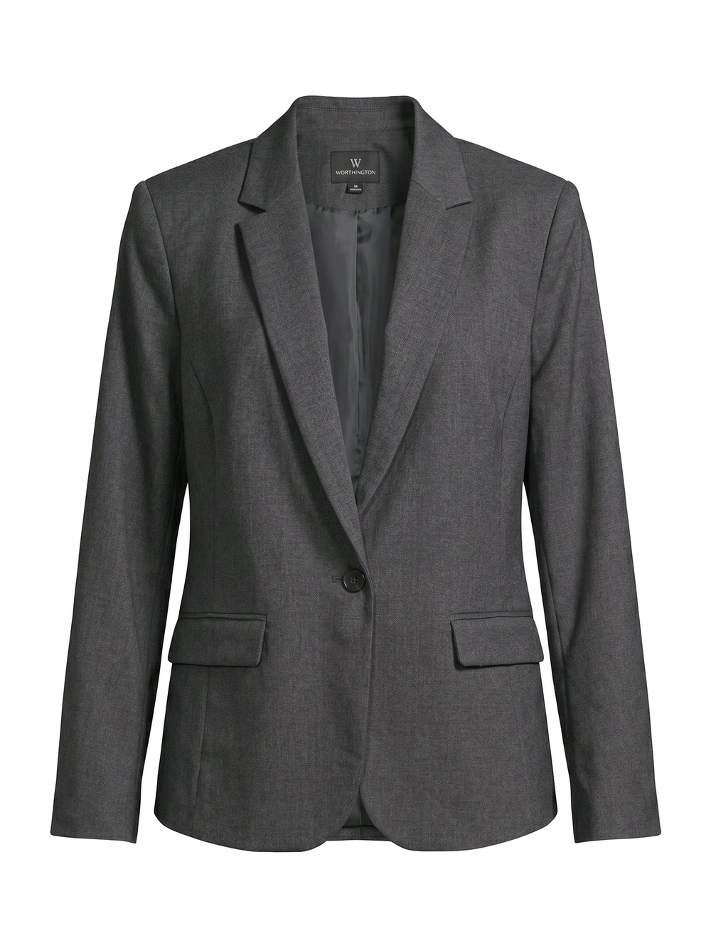 Worthington Boys Charcoal Gray Modern Fit Suit Jacket – Size 18 1200